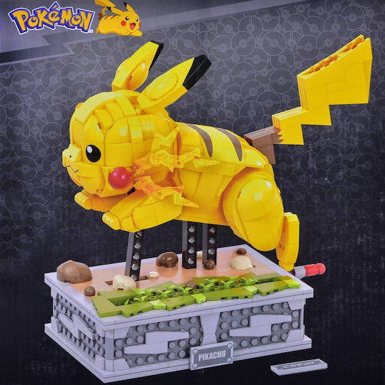 Mega Bloks Τουβλάκια Pokémon Motion Pikachu για 12+ Ετών 1095τμχ