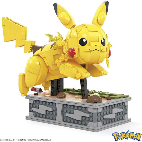 Mega Bloks Τουβλάκια Pokémon Motion Pikachu για 12+ Ετών 1095τμχ