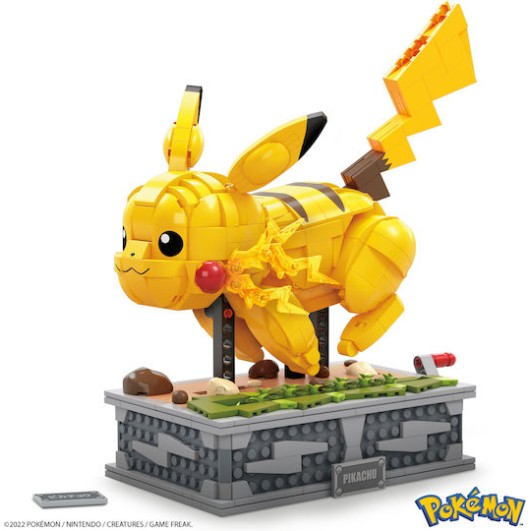 Mega Bloks Τουβλάκια Pokémon Motion Pikachu για 12+ Ετών 1095τμχ