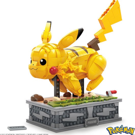 Mega Bloks Τουβλάκια Pokémon Motion Pikachu για 12+ Ετών 1095τμχ