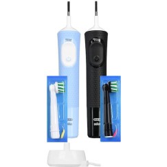 Oral-B Vitality Pro Protect X Clean Ηλεκτρική Οδοντόβουρτσα με Αισθητήρα Πίεσης Μπλε / Μαύρη
