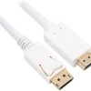 Sharkoon Cable DisplayPort male - HDMI male 3m Λευκό
