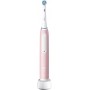 Oral-B iO Series 3 Ηλεκτρική Οδοντόβουρτσα με Αισθητήρα Πίεσης και Θήκη Ταξιδίου Matt Black / Blush Pink