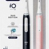 Oral-B iO Series 3 Ηλεκτρική Οδοντόβουρτσα με Αισθητήρα Πίεσης και Θήκη Ταξιδίου Matt Black / Blush Pink