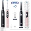 Oral-B iO Series 6 Ηλεκτρική Οδοντόβουρτσα με Αισθητήρα Πίεσης και Θήκη Ταξιδίου Black / Pink Sand