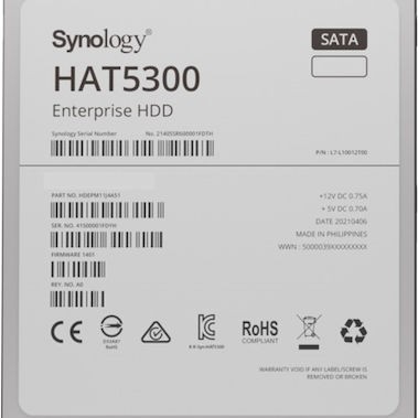 Synology HAT5300 4TB HDD Σκληρός Δίσκος 3.5