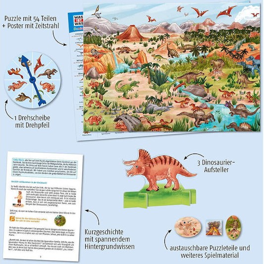 Παιδικό Puzzle Δεινόσαυροι 100pcs για 5+ Ετών Kosmos