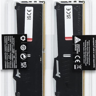 Kingston Fury Beast RGB DDR5 64GB RAM με 2x32GB Modules και Ταχύτητα 5200 για Desktop