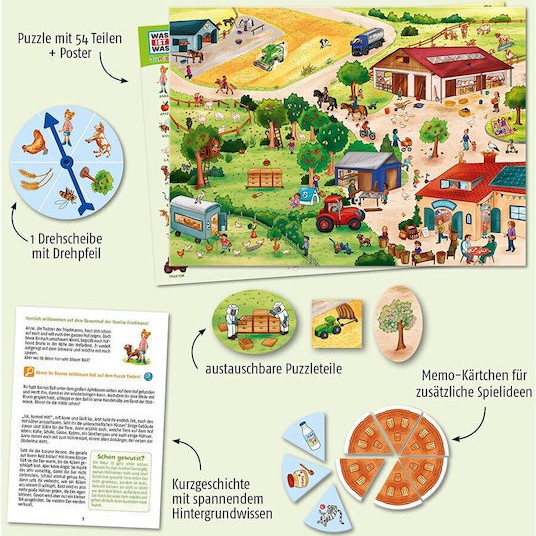 Παιδικό Puzzle Αγρόκτημα 54pcs για 5+ Ετών Kosmos