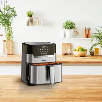 Tefal Easy Fry & Grill Digit Air Fryer 4.2lt Ασημί
