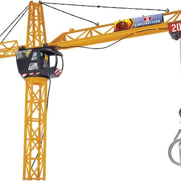 Dickie Mega Crane Τηλεκατευθυνόμενο Δομικό Όχημα Stunt
