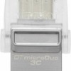 Kingston DataTraveler MicroDuo 3C 128GB USB 3.1 Stick με σύνδεση USB-A & USB-C Μωβ