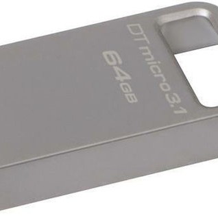 Kingston DataTraveler Micro Gen2 64GB USB 3.2 Stick Ασημί