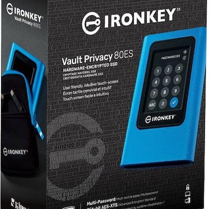Kingston IronKey Vault Privacy USB 3.2 Εξωτερικός SSD 960GB 2.5