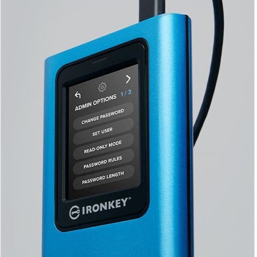 Kingston IronKey Vault Privacy USB 3.2 Εξωτερικός SSD 960GB 2.5