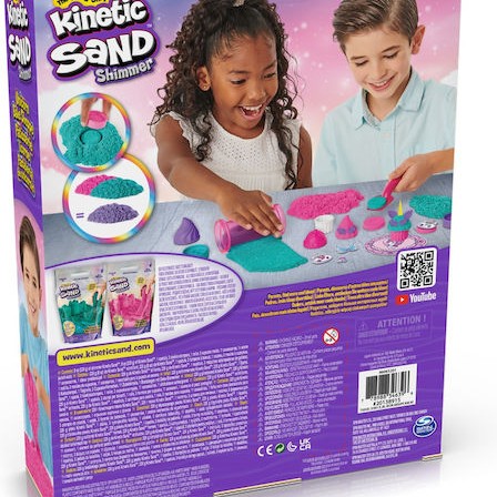 Spin Master Παιχνίδι Κατασκευών με Άμμο Kinetic Sand Unicorn Bake Shoppe για Παιδιά 3+ Ετών