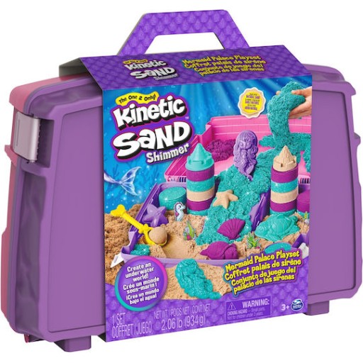 Spin Master Παιχνίδι Κατασκευών με Άμμο Mermaid Palace για Παιδιά 3+ Ετών