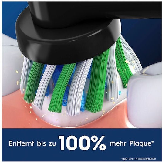 Oral-B Pro CrossAction Ανταλλακτικές Κεφαλές για Ηλεκτρική Οδοντόβουρτσα Black 860229 6τμχ