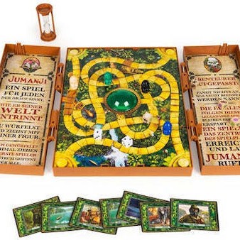 Επιτραπέζιο Παιχνίδι Jumanji Deluxe για 2-4 Παίκτες 8+ Ετών Spin Master