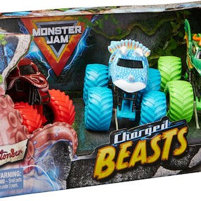 Spin Master Σετ Αυτοκινητάκια Monster Jam - Charged Beasts για 3+ Ετών