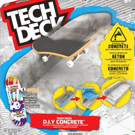 Spin Master Concrete TechDeck (Διάφορα Σχέδια) 1τμχ