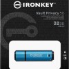 Kingston IronKey Vault Privacy 50 32GB USB 3.2 Stick Μπλε