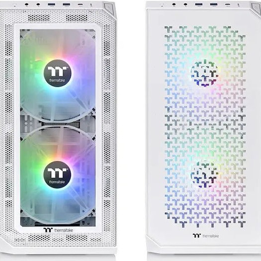 Thermaltake View 300 MX Gaming Midi Tower Κουτί Υπολογιστή με Πλαϊνό Παράθυρο Snow