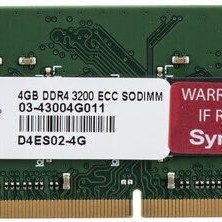 Synology DDR4 με Module 1x4GB και Ταχύτητα 2666 για Laptop