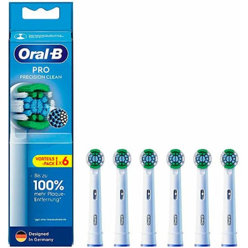 Oral-B Pro Precision Clean Ανταλλακτικές Κεφαλές για Ηλεκτρική Οδοντόβουρτσα 1τμχ