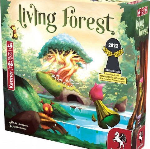 Επιτραπέζιο Παιχνίδι Ludonaute - Living Forest για 1-4 Παίκτες 10+ Ετών (EN) Ludonaute
