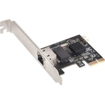 Silverstone Ενσύρματη Κάρτα Δικτύου Gigabit (2.5Gbps) Ethernet PCI-e