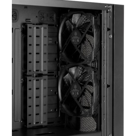 Silverstone Seta H1 Gaming Midi Tower Κουτί Υπολογιστή με Πλαϊνό Παράθυρο και RGB Φωτισμό Μαύρο