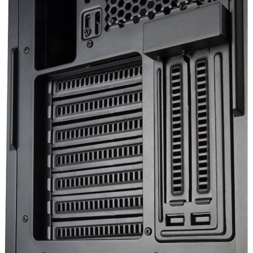 Silverstone Seta H1 Gaming Midi Tower Κουτί Υπολογιστή με Πλαϊνό Παράθυρο και RGB Φωτισμό Μαύρο