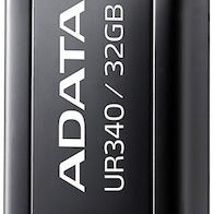 Adata Ur340 32GB USB 2.0 Stick Μαύρο