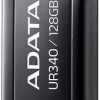 Adata UR340 128GB USB 3.2 Stick Ασημί