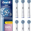 Oral-B Pro Sensitive Clean Ανταλλακτικές Κεφαλές για Ηλεκτρική Οδοντόβουρτσα BRA-860717 6τμχ