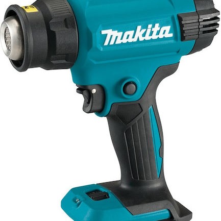 Makita Πιστόλι Θερμού Αέρα 18V Solo με Ρύθμιση Θερμοκρασίας εως και 550°C