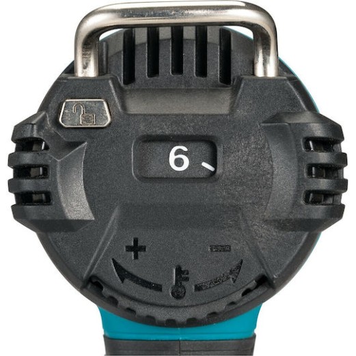 Makita Πιστόλι Θερμού Αέρα 18V Solo με Ρύθμιση Θερμοκρασίας εως και 550°C