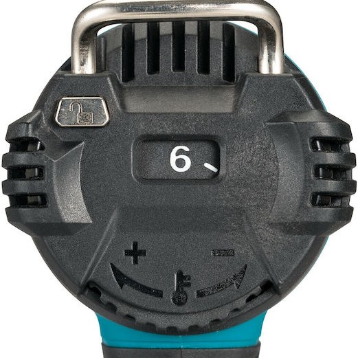 Makita Πιστόλι Θερμού Αέρα 18V Solo με Ρύθμιση Θερμοκρασίας εως και 550°C