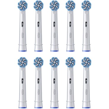 Oral-B Pro Sensitive Clean Ανταλλακτικές Κεφαλές για Ηλεκτρική Οδοντόβουρτσα BRA-860601 10τμχ