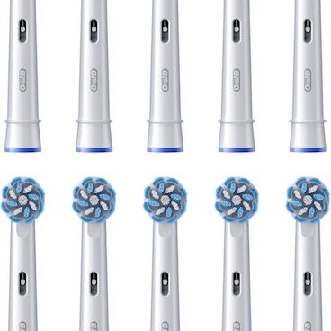 Oral-B Pro Sensitive Clean Ανταλλακτικές Κεφαλές για Ηλεκτρική Οδοντόβουρτσα BRA-860601 10τμχ