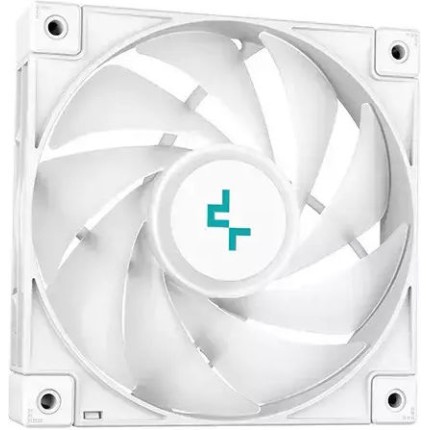 Deepcool LS520 Υδρόψυξη Επεξεργαστή Διπλού Ανεμιστήρα 120mm για Socket AM4/AM5/1700/1200/115x με ARGB Φωτισμό Λευκή