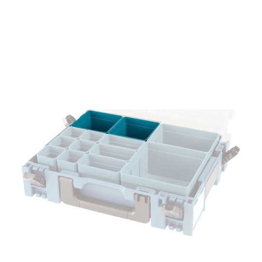 Makita Πλαστικό Κουτί Αποθήκευσης με Καπάκι Μπλε 15x96x9.5cm