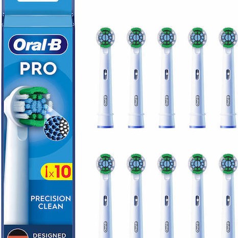 Oral-B Pro Precision Clean Ανταλλακτικές Κεφαλές για Ηλεκτρική Οδοντόβουρτσα 10τμχ