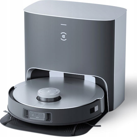 Ecovacs DEEBOT X1 Plus Σκούπα Ρομπότ για Σκούπισμα & Σφουγγάρισμα με Χαρτογράφηση και Wi-Fi Γκρι