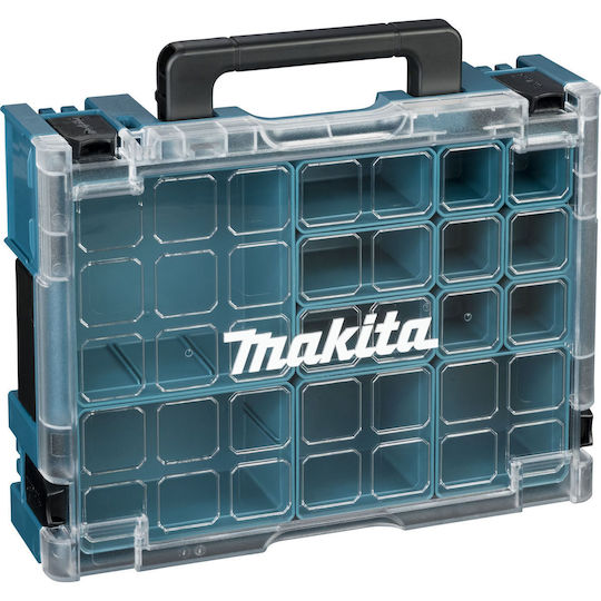 Makita Ταμπακιέρα Εργαλείων 13 Θέσεων Μπλε 39.5x29.5x10.5εκ.