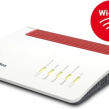 AVM FRITZ!Box 5590 Fiber Ασύρματο VDSL2 Modem Router Wi‑Fi 6 με 4 Θύρες