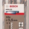 Bosch Τρυπάνι Κοβαλτίου με Κυλινδρικό Στέλεχος για Μέταλλο 5.5x57mm