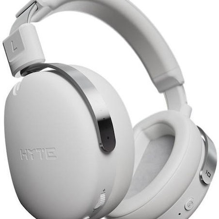 HYTE Eclipse HG10 Ασύρματο Over Ear Gaming Headset με σύνδεση USB Λευκό