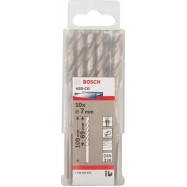 Bosch Σετ 10 Τρυπάνια Κοβαλτίου με Κυλινδρικό Στέλεχος για Μέταλλο